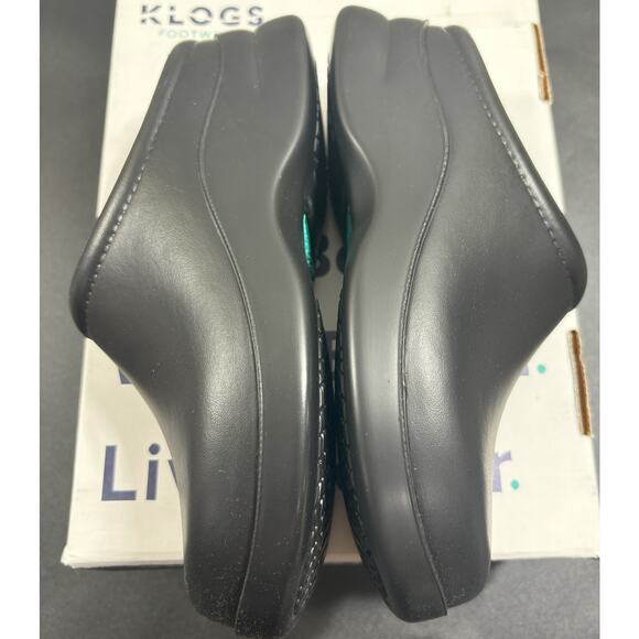 Klogs Footwear‎ NIB Unisex Dusty Black Polyurethane Clogs Size 7 Wide - Picture 3 of 6